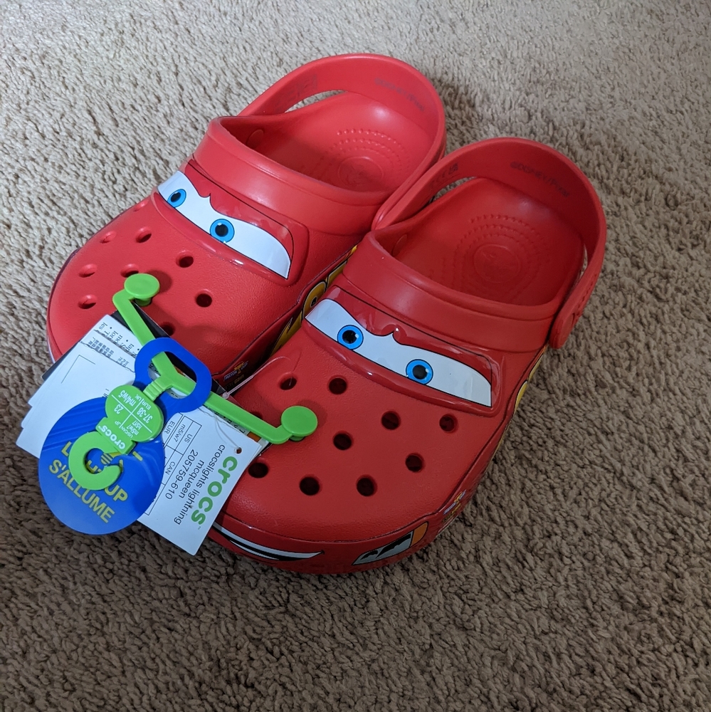 Lightning McQueen Crocs